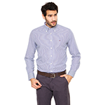 Camisa Manga Longa Tommy Hilfiger Listrada Azul Claro