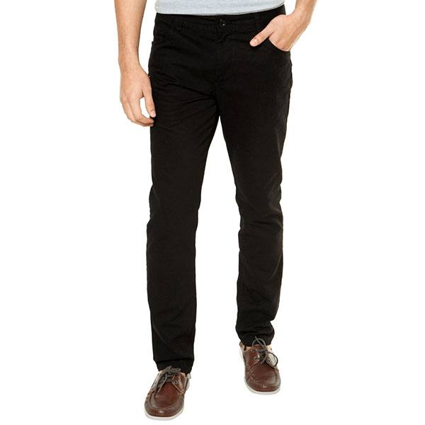 Calça Sarja Broken Rules Lisa Preta