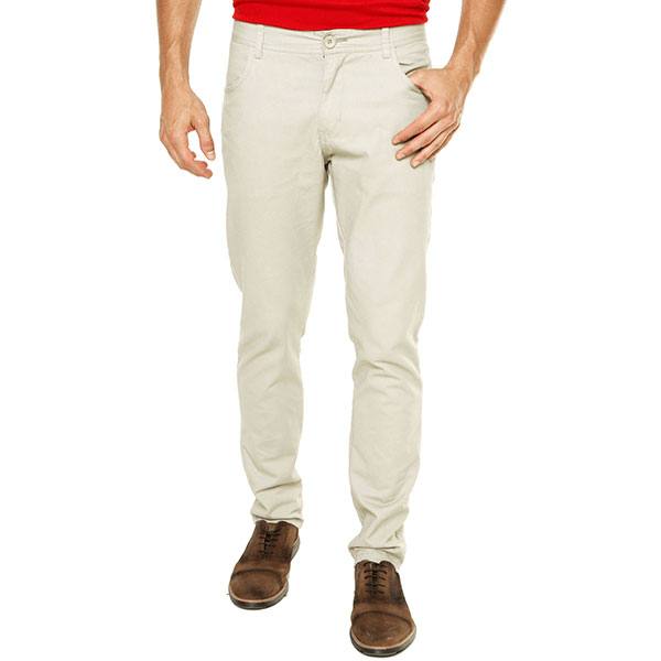 Calça Sarja Broken Rules Lisa Bege